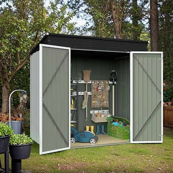Devoko 6 x 8 FT Outdoor Storage Shed - Image 3